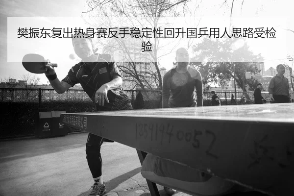 樊振东复出热身赛反手稳定性回升国乒用人思路受检验