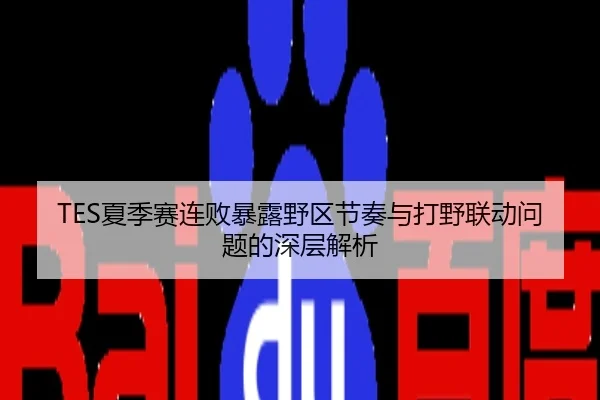 TES夏季赛连败暴露野区节奏与打野联动问题的深层解析